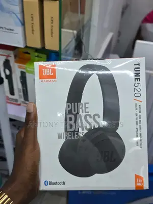JBL Tune 520bt Wireless Headphones for Music Calls Travel