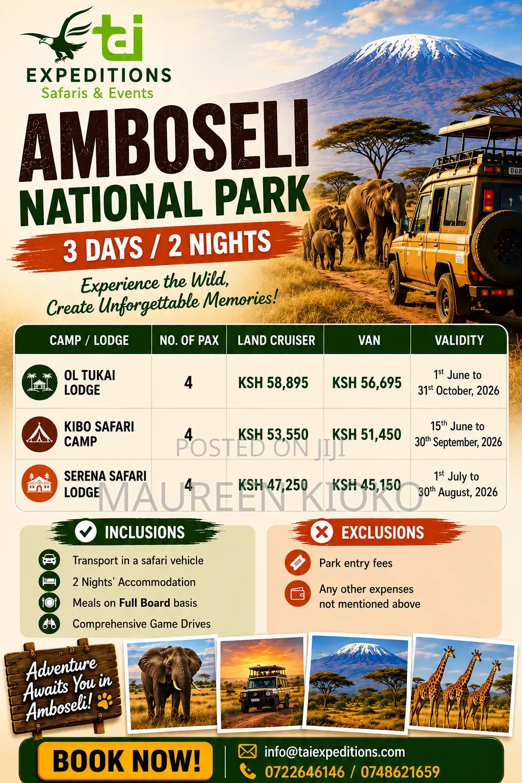 Tours and Travel Safaris