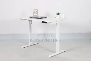 Office Table; 1.2 Meters Adjustable Office Electric Study Desk
