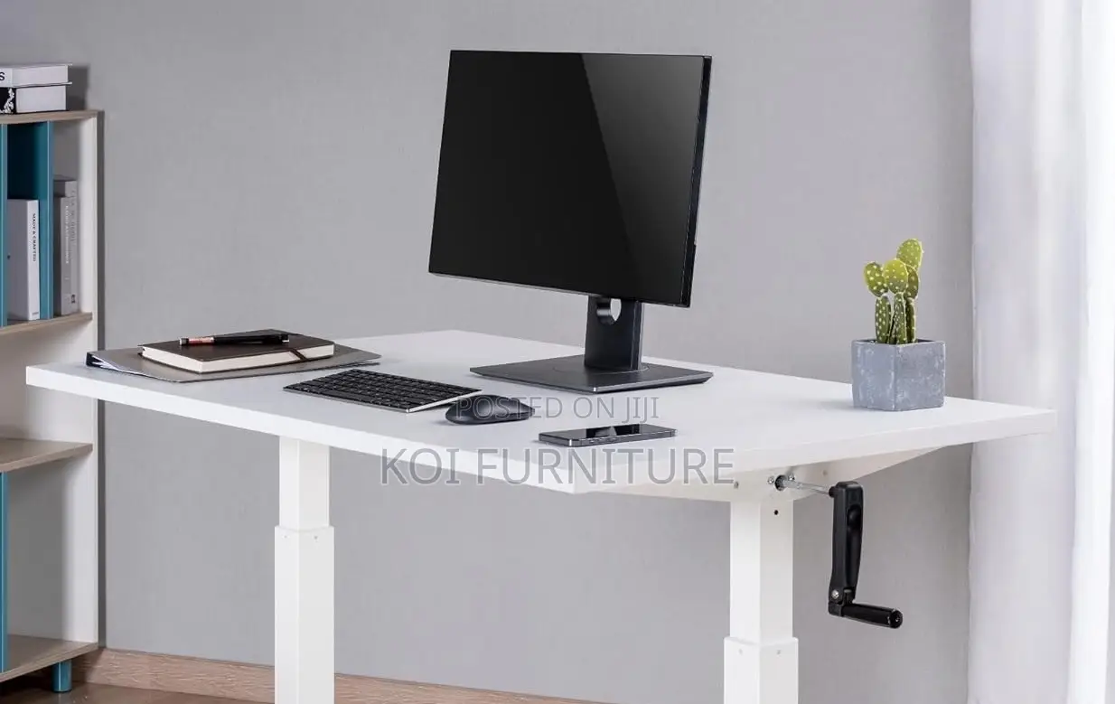 Office Table; 1.2 Meters Adjustable Office Electric Study Desk