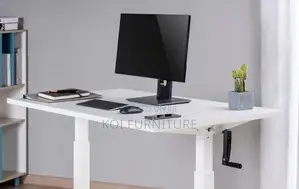 Office Table; 1.2 Meters Adjustable Office Electric Study Desk