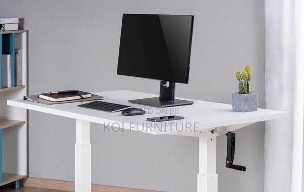 Office Table; 1.2 Meters Adjustable Office Electric Study Desk - thumbnail 5