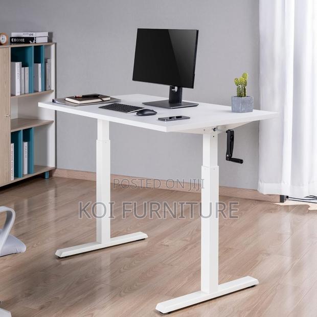 Office Table; 1.2 Meters Adjustable Office Electric Study Desk - thumbnail 7