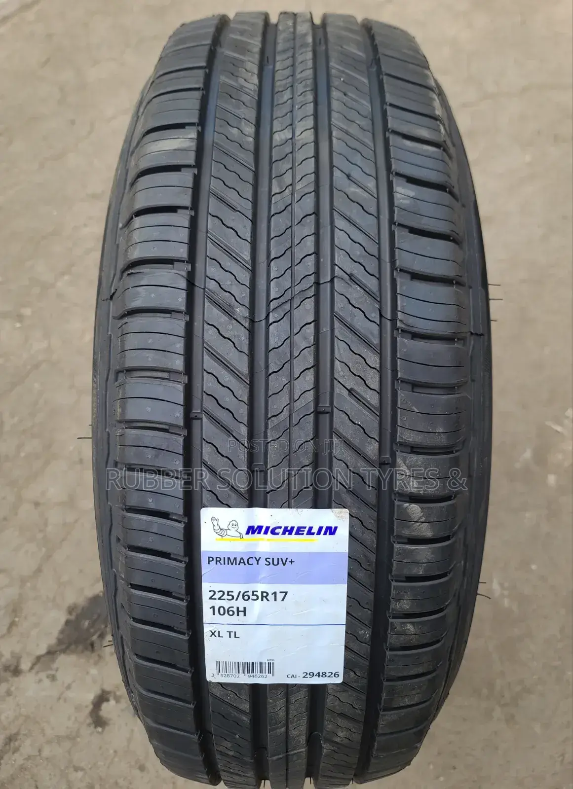 225 /65 R17 Michelin Tyres 99v Primacy 5