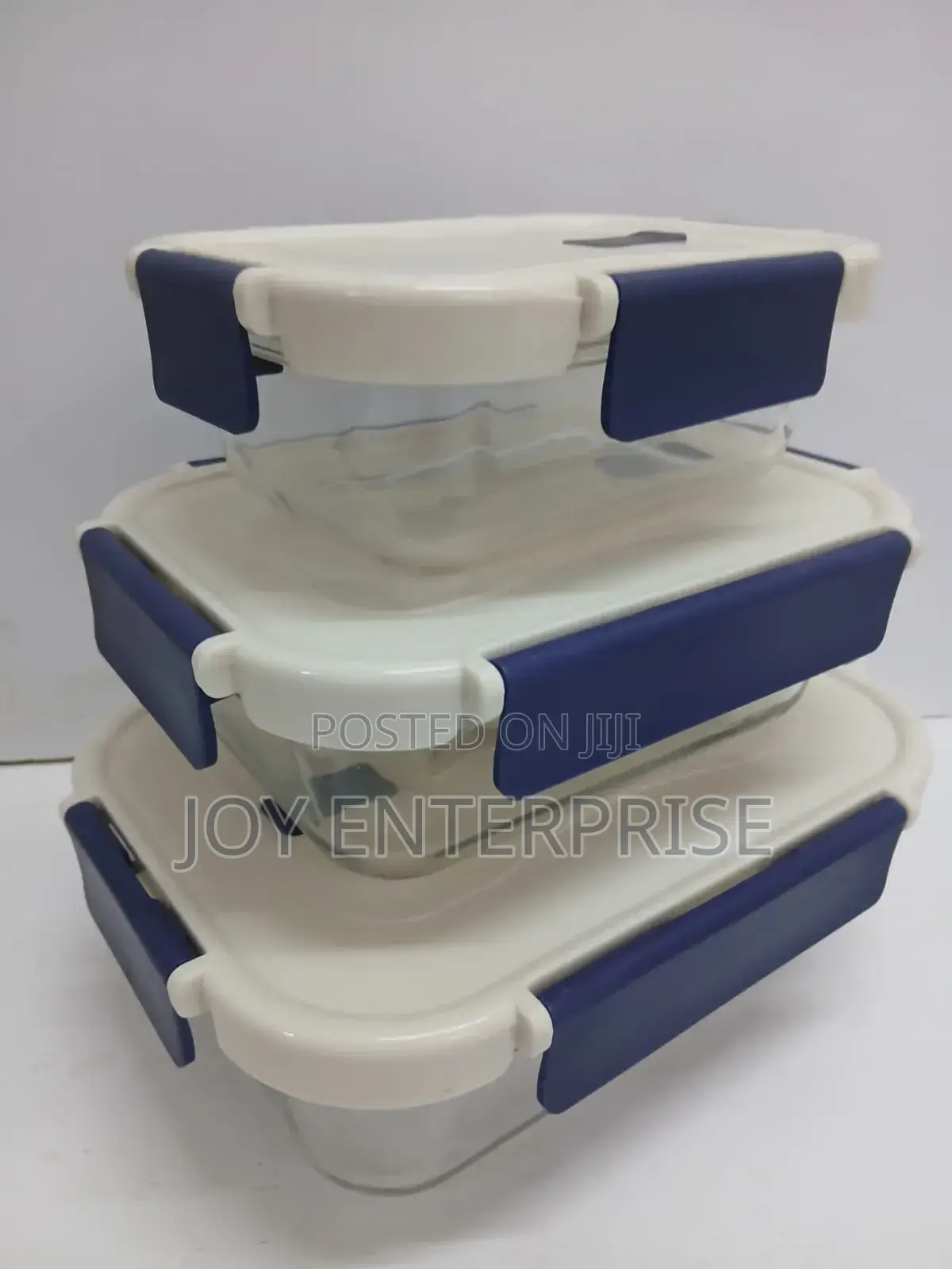 3pcs Glass Food Flask