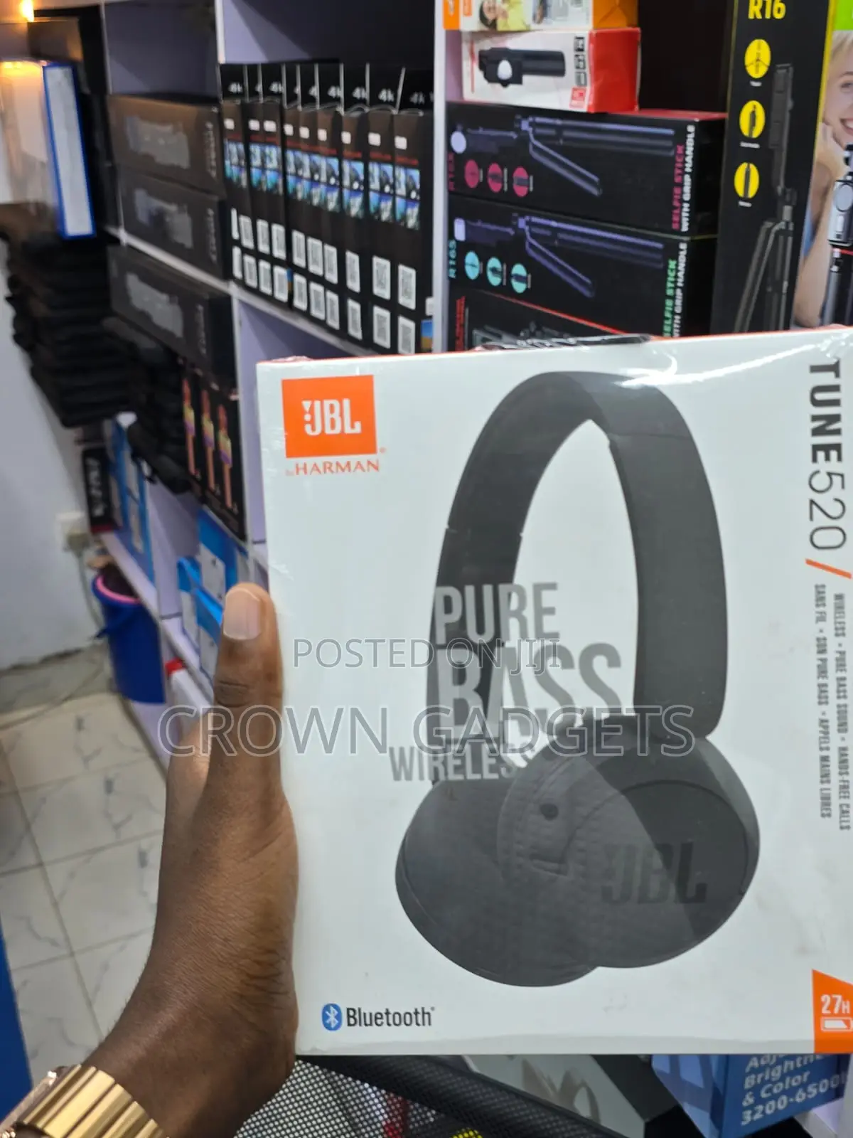 Jbl Tune 520bt Lightweight Wireless Audio Headphones