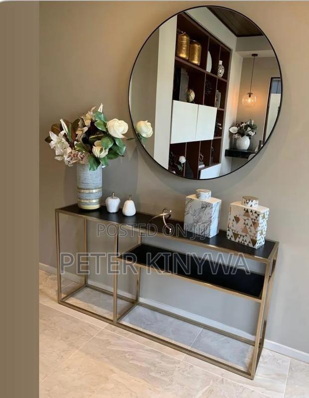 Console Table With Mirror