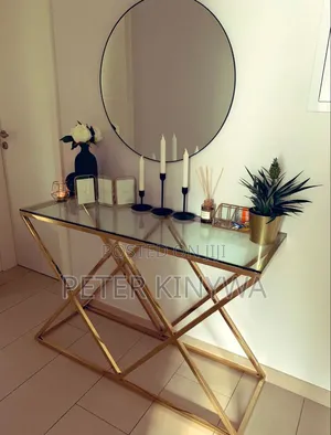 Console Table With Mirror