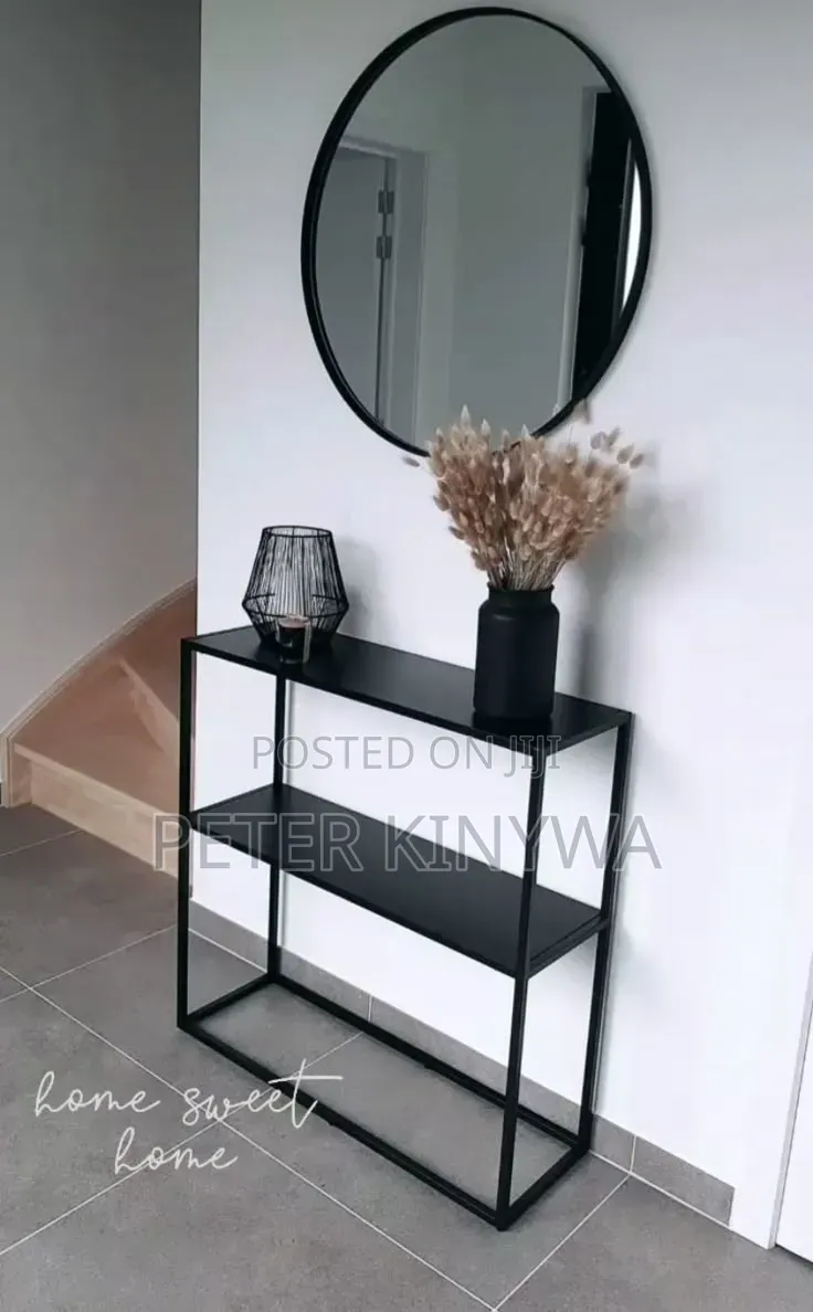Console Table With Mirror