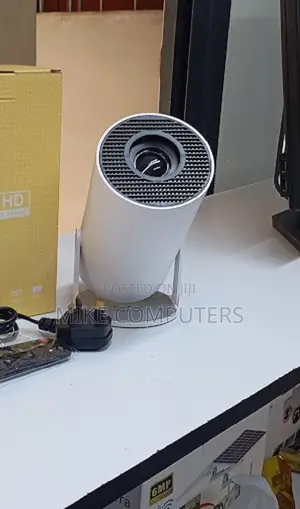 Hy300 Pro Ultra Portable Home Theater Projector With Built-in Speaker