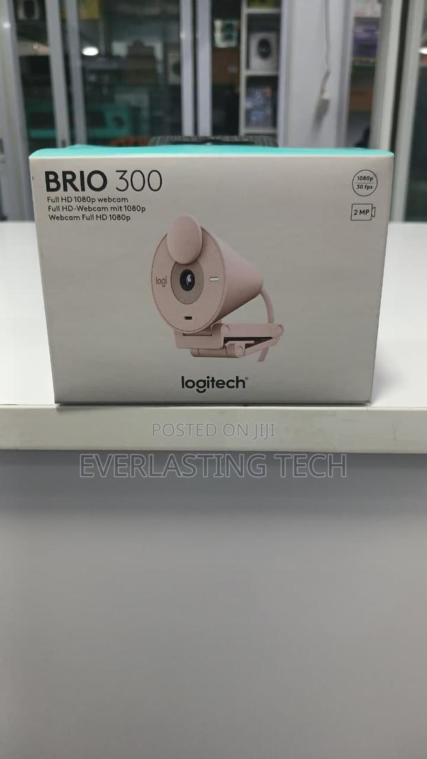 Logitech Brio 300 Full Hd Webcam Rose
