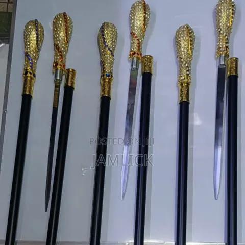 Fancy Designed Walking Sticks | Elegant Party Special Occasion - Kb