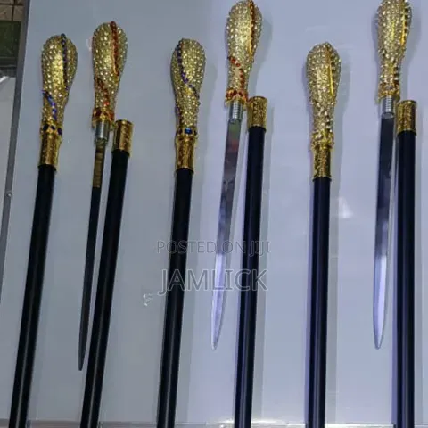 Fancy Designed Walking Sticks | Elegant Party Special Occasion - Kb