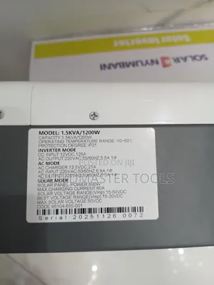Solar Nyumbani 1.5kva Hybrid Inverter