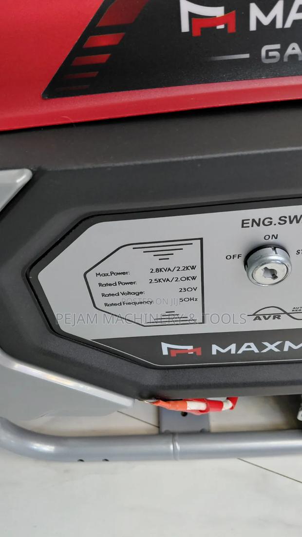 Maxmech RFS 3800 3kva Key Start Petrol Portable Generator - thumbnail 4