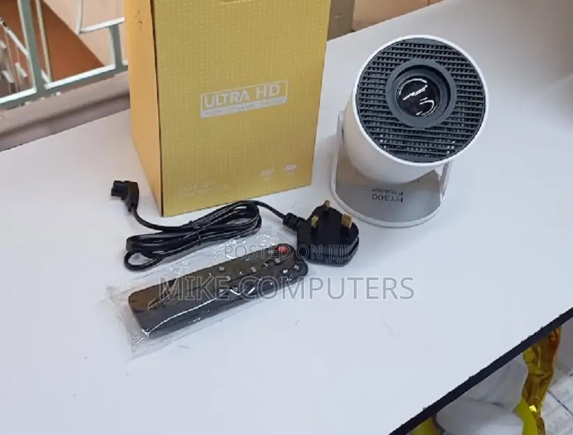 Hy300 Pro Ultra Smart Mini Projector for Movies and Gaming