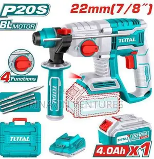 Total Lithium-Ion Rotary Hammer 22mm 29