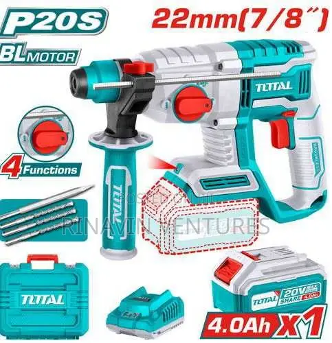 Total Lithium-Ion Rotary Hammer 22mm 29