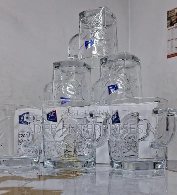 270ml High Quality Glass Mug