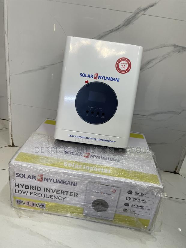 Solar Nyumbani 1.5kva 12v Low Frequency Hybrid Inverter