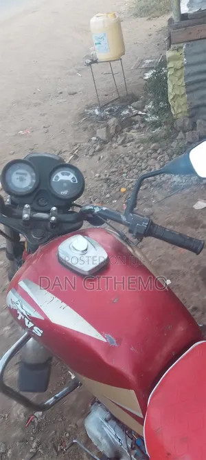 TVS XL 100 2017 Red