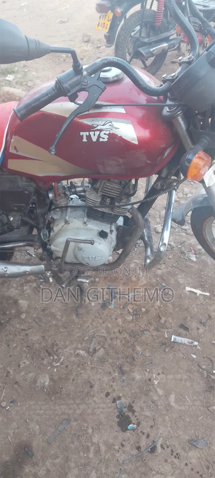 TVS XL 100 2017 Red
