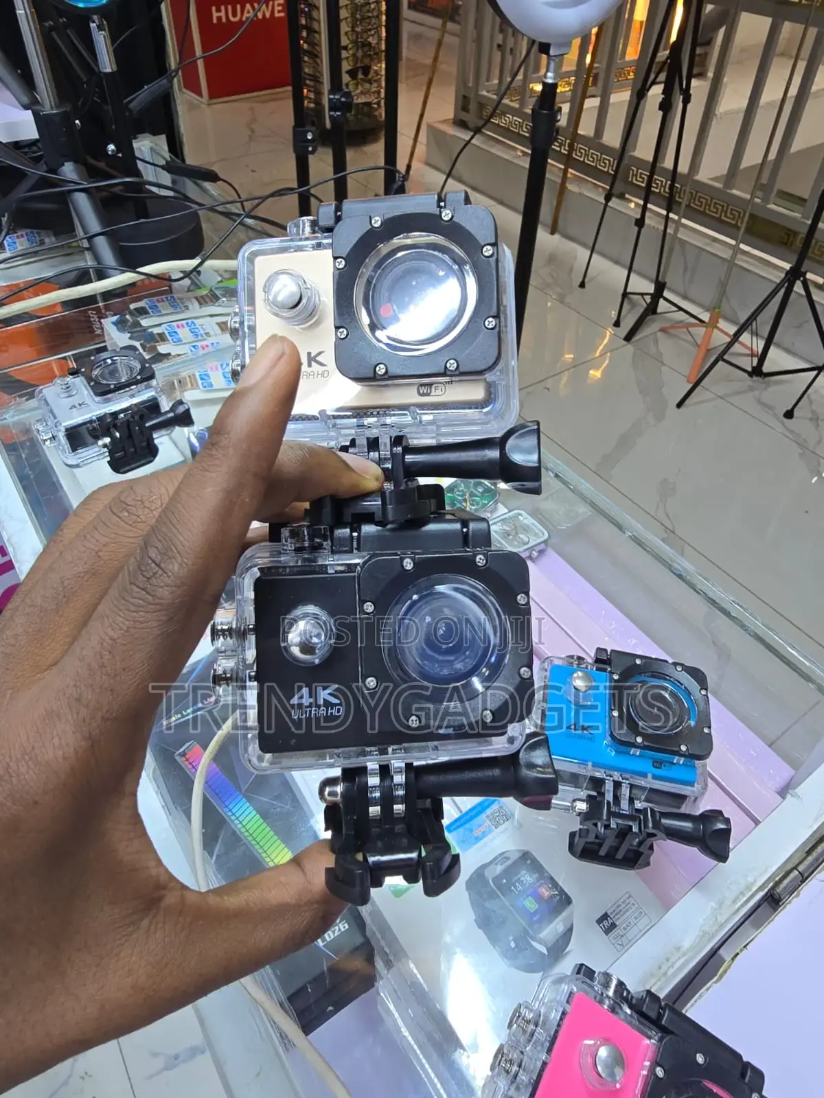 Action Camera 30m Waterproof With 170° Wide Angle Lens