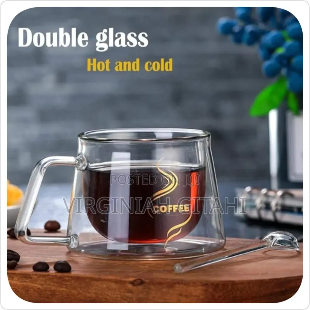 180ml Double Wall Crystal Clear Acrylic Cup