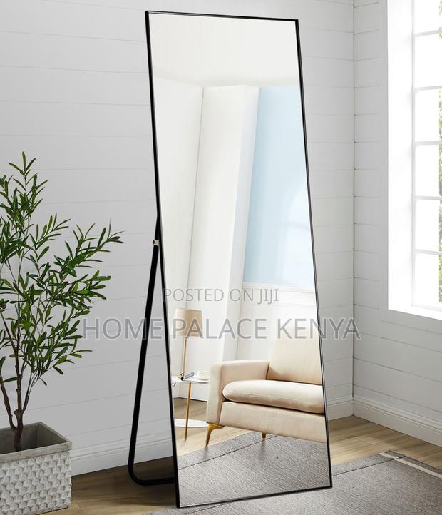 Bedroom Mirror: Full Length Floor Mirror With Aluminum Frame