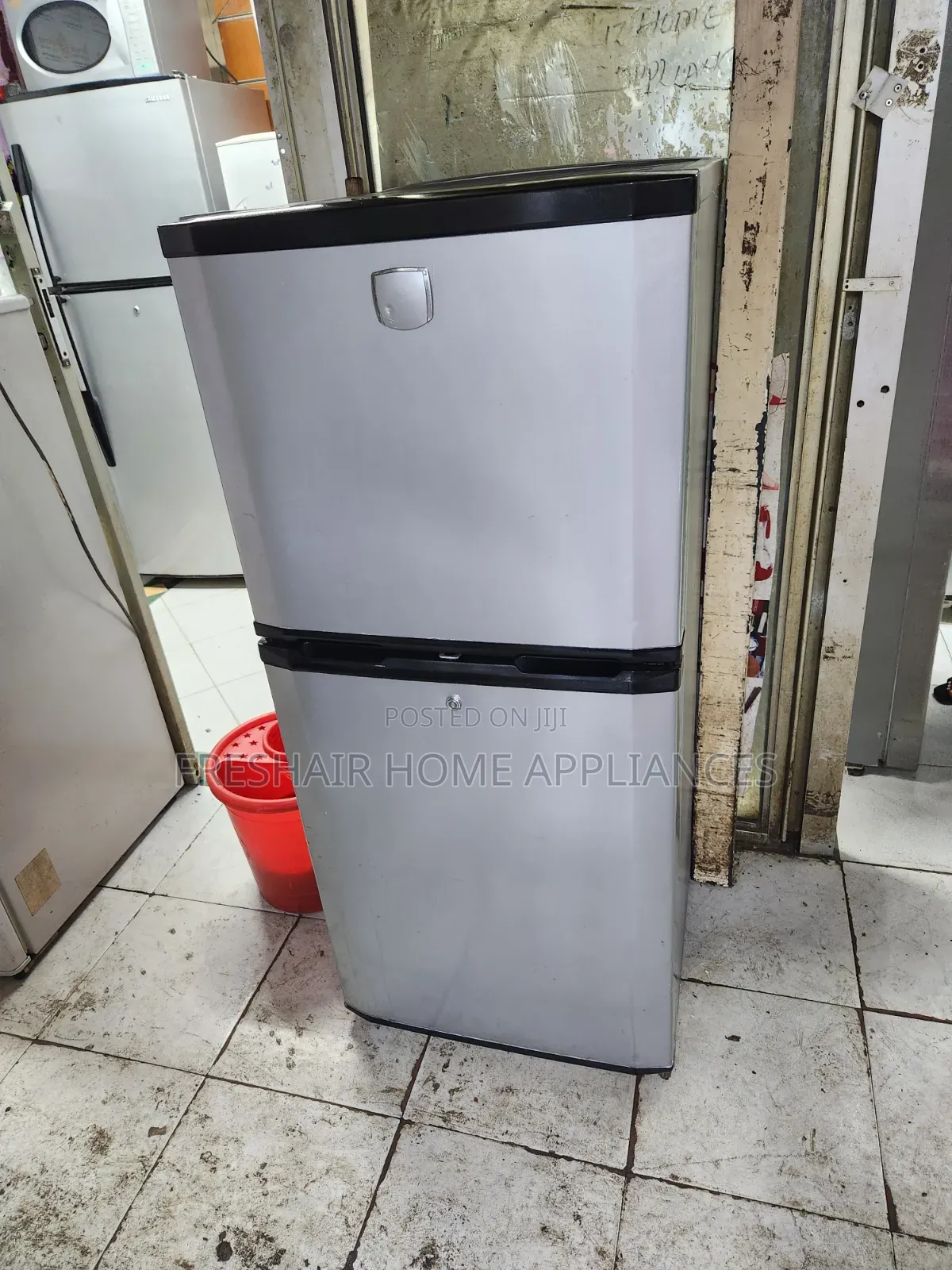 Silver Fridge 180litres