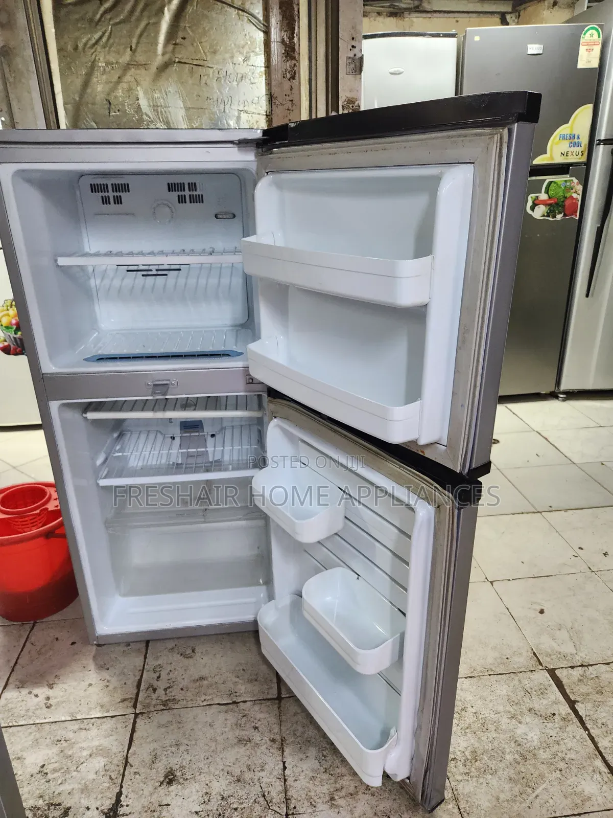 Silver Fridge 180litres