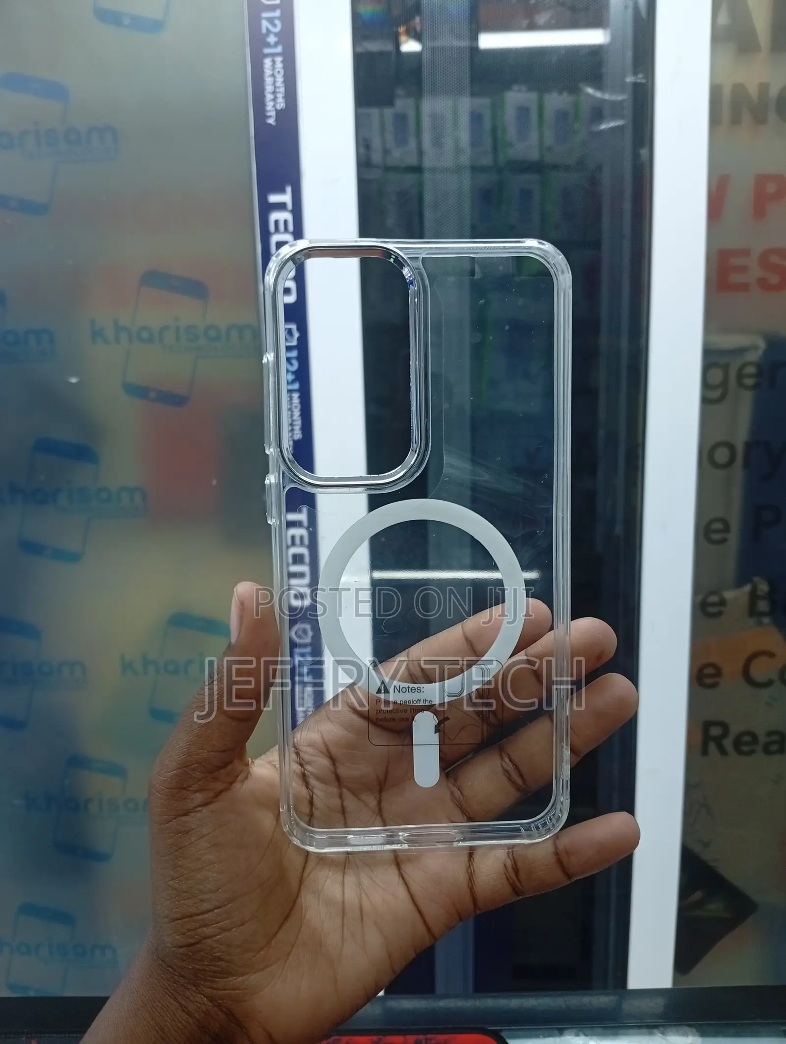 Tecno Camon 30 Pro 5g Transparent Magsafe-Compatible Smartphone Case