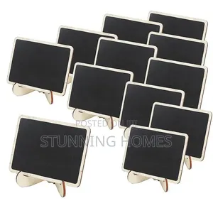 10pcs Mini Chalkboards With a Pen