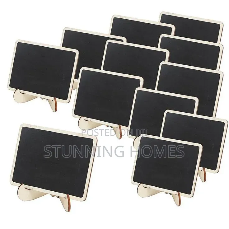 10pcs Mini Chalkboards With a Pen
