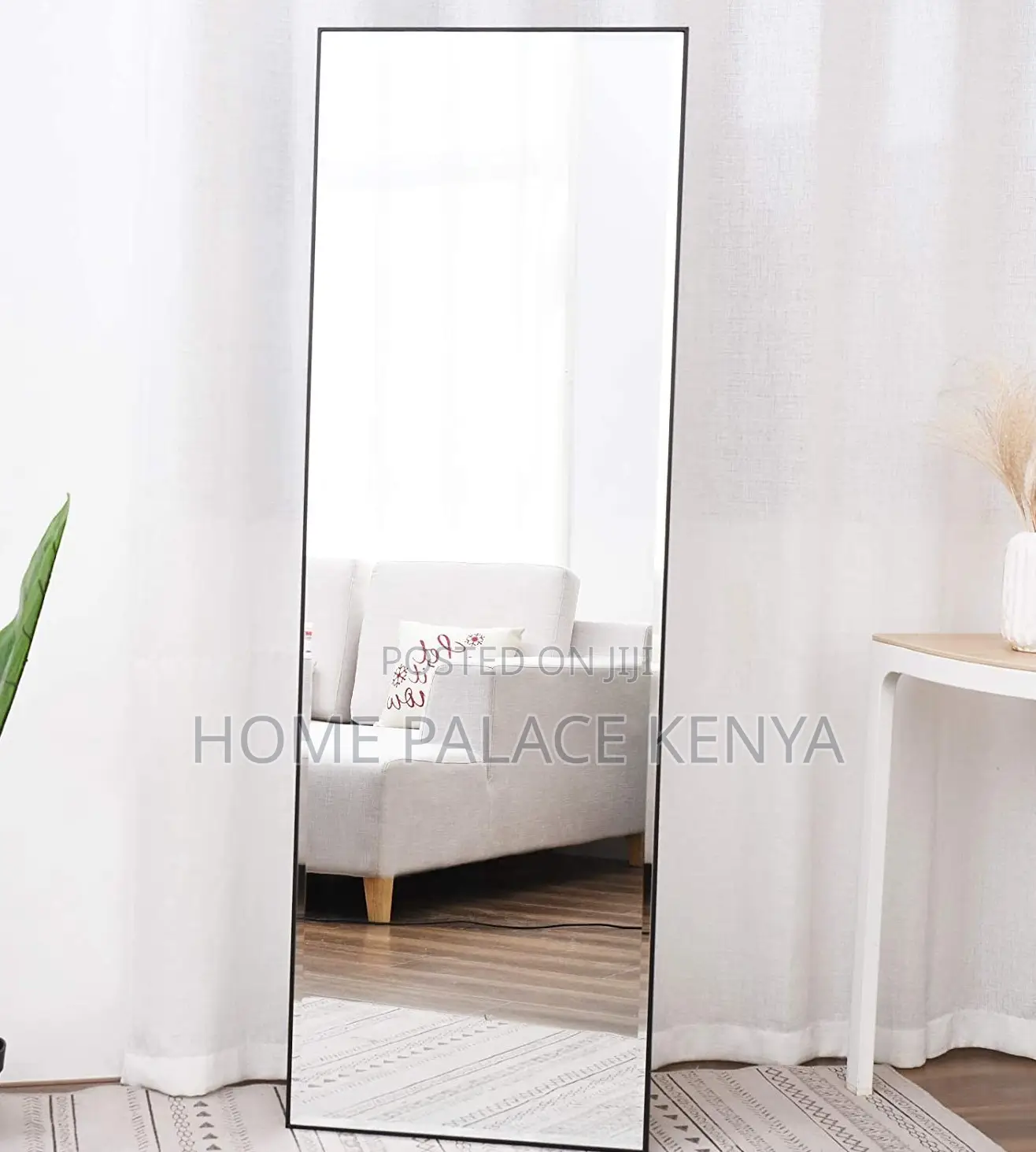 Bedroom Mirror: Full Length Floor Mirror With Aluminum Frame