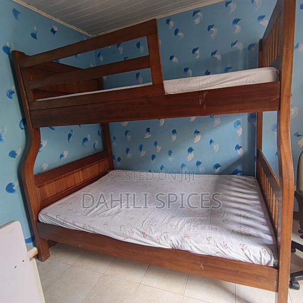 Premium Solid Hardwood Double Decker Bed for Sale - thumbnail 3