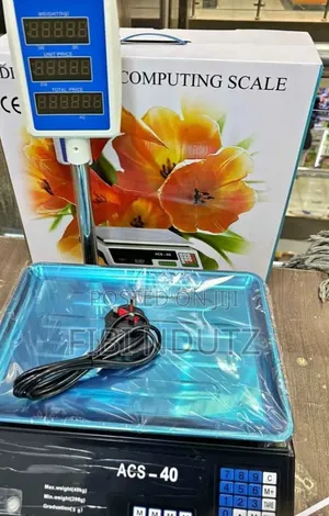 Calibrated Acs 40kg Weighing Scale for Shop's and Butchery