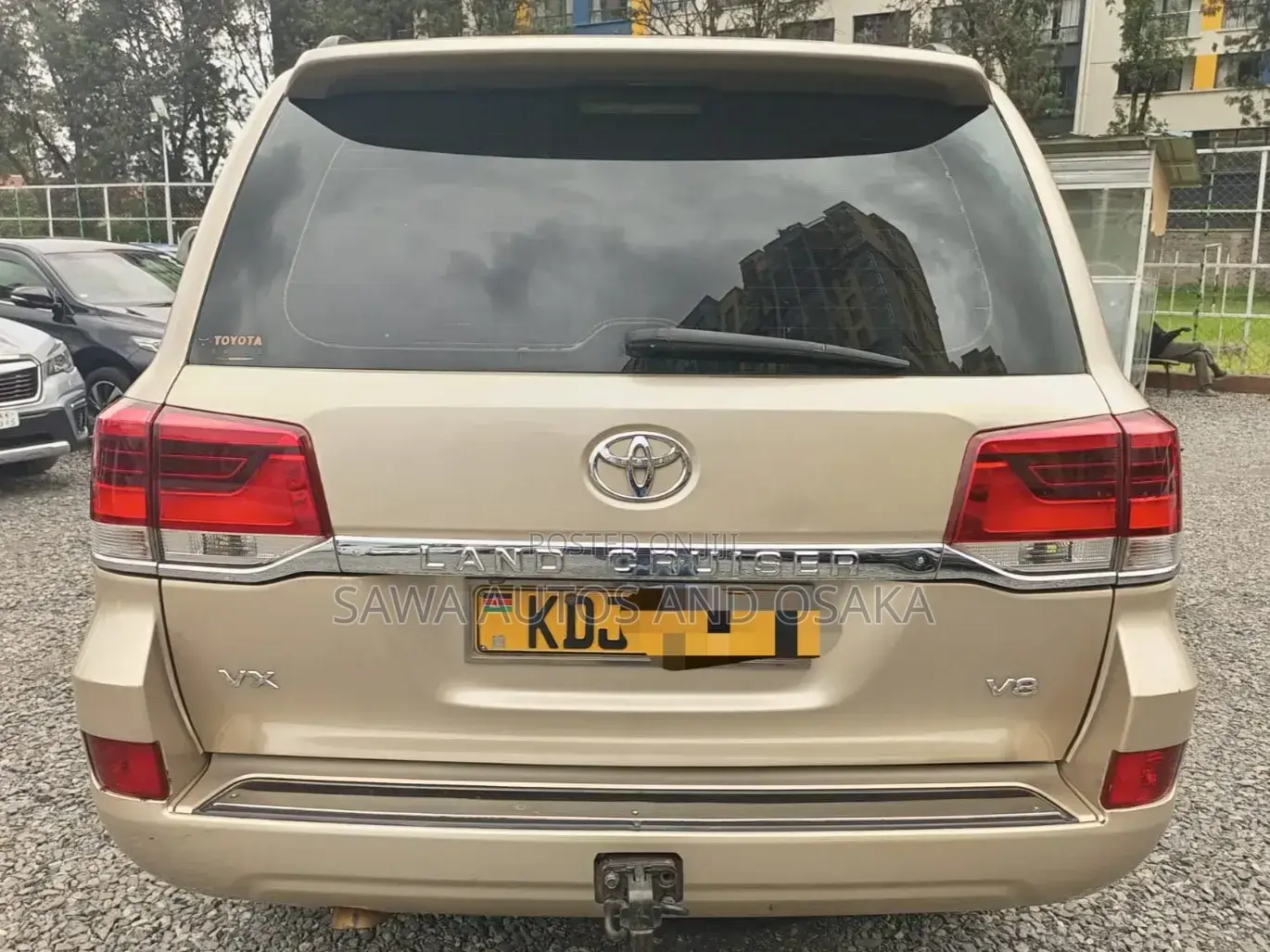 Toyota Land Cruiser 2015 Gold