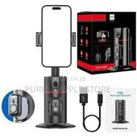 P02 360 Auto Face Tracking Gimbal Smartphone Video Vlog Gimb
