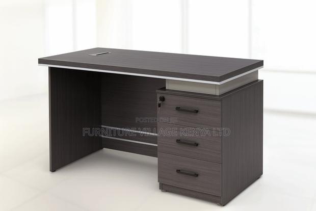 140cm Advanced Gray Office Desk - thumbnail 2