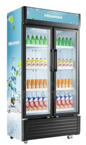 Hisence Showcase Chiller Fridges 301litres