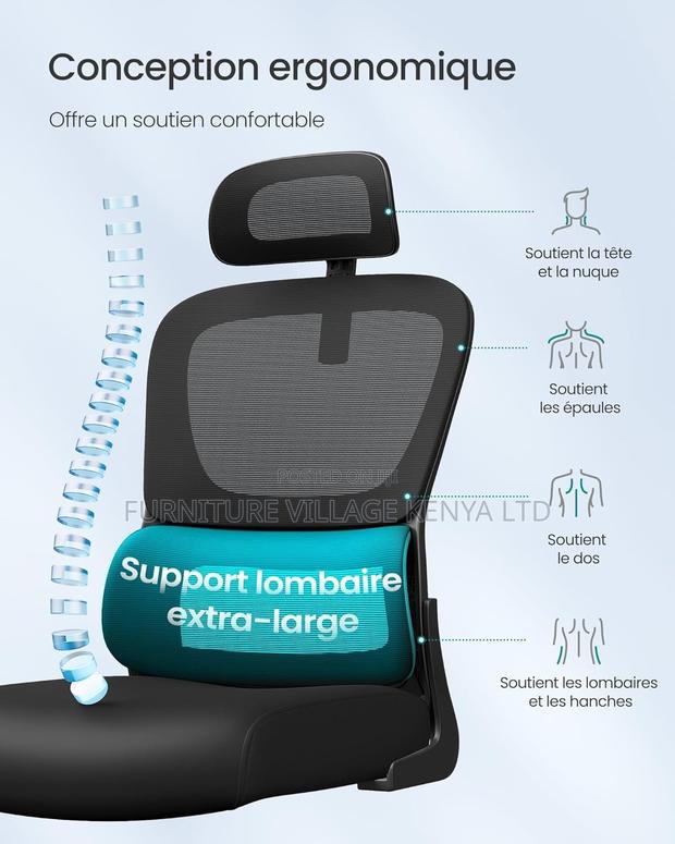 Office Seat With Flipping Arms - thumbnail 3