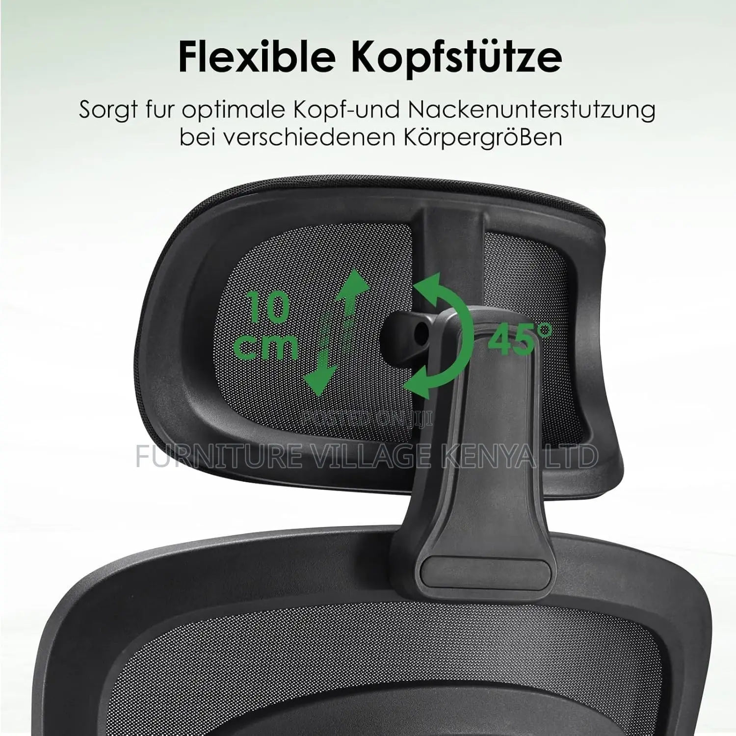 Office Seat With Flipping Arms