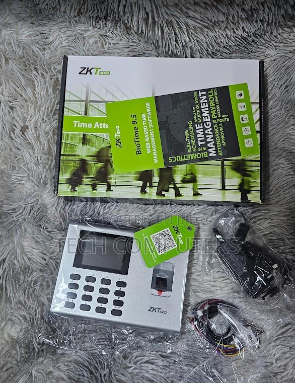 Zkteco Time Attendance System Digital Employee Attendance Recorder - main view