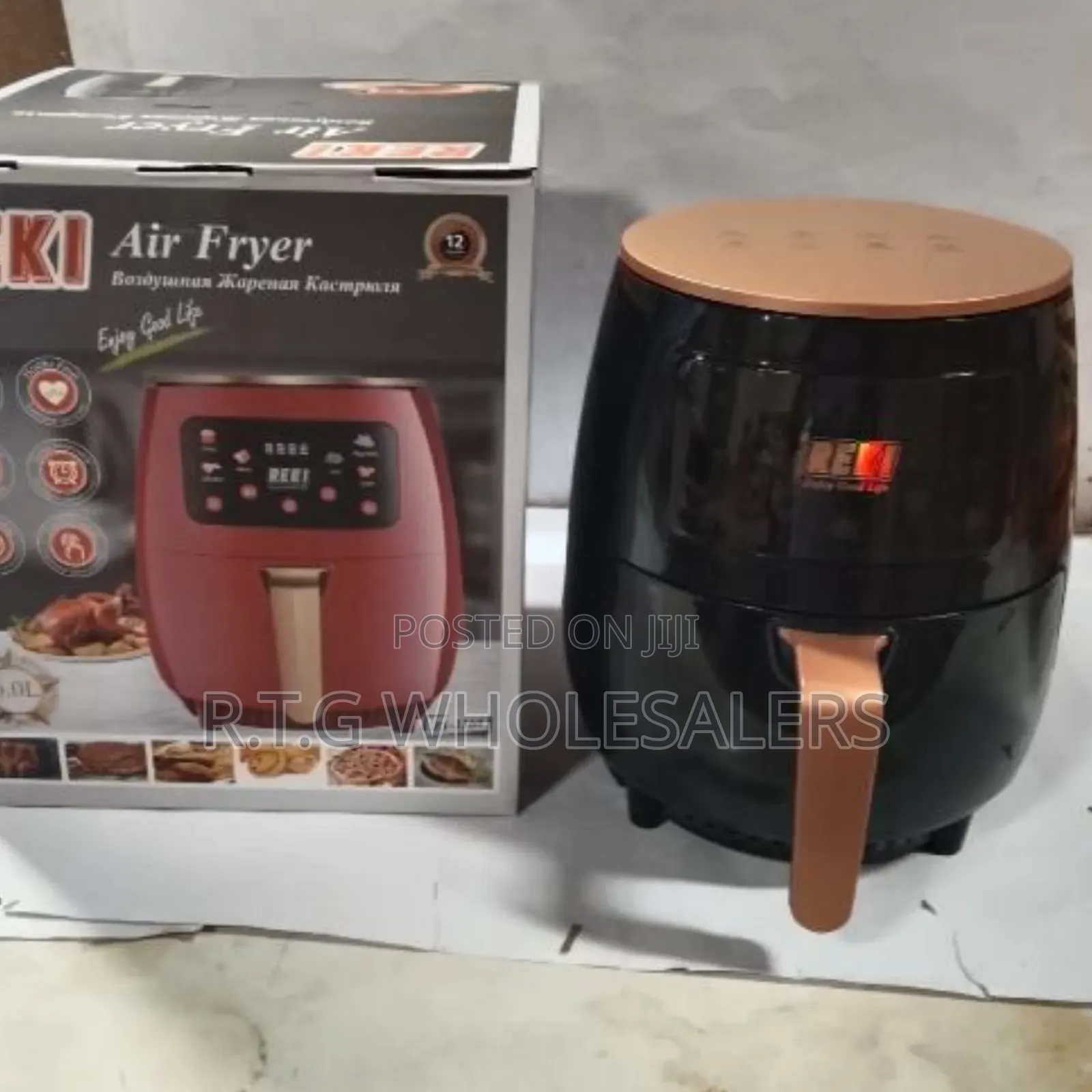 Reki 5l Digital Air Fryer Oil-Free Cooker