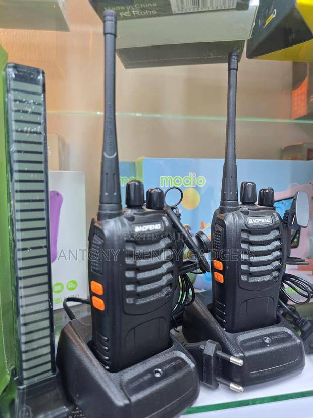 Baofeng Bf888s Rechargeable Long Range Walkie Talkies Pair