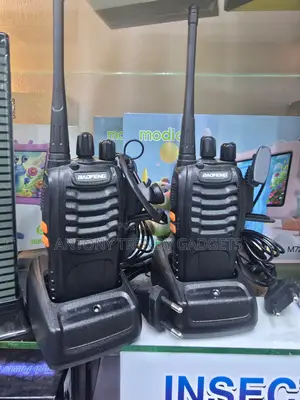 Baofeng Bf888s Rechargeable Long Range Walkie Talkies Pair