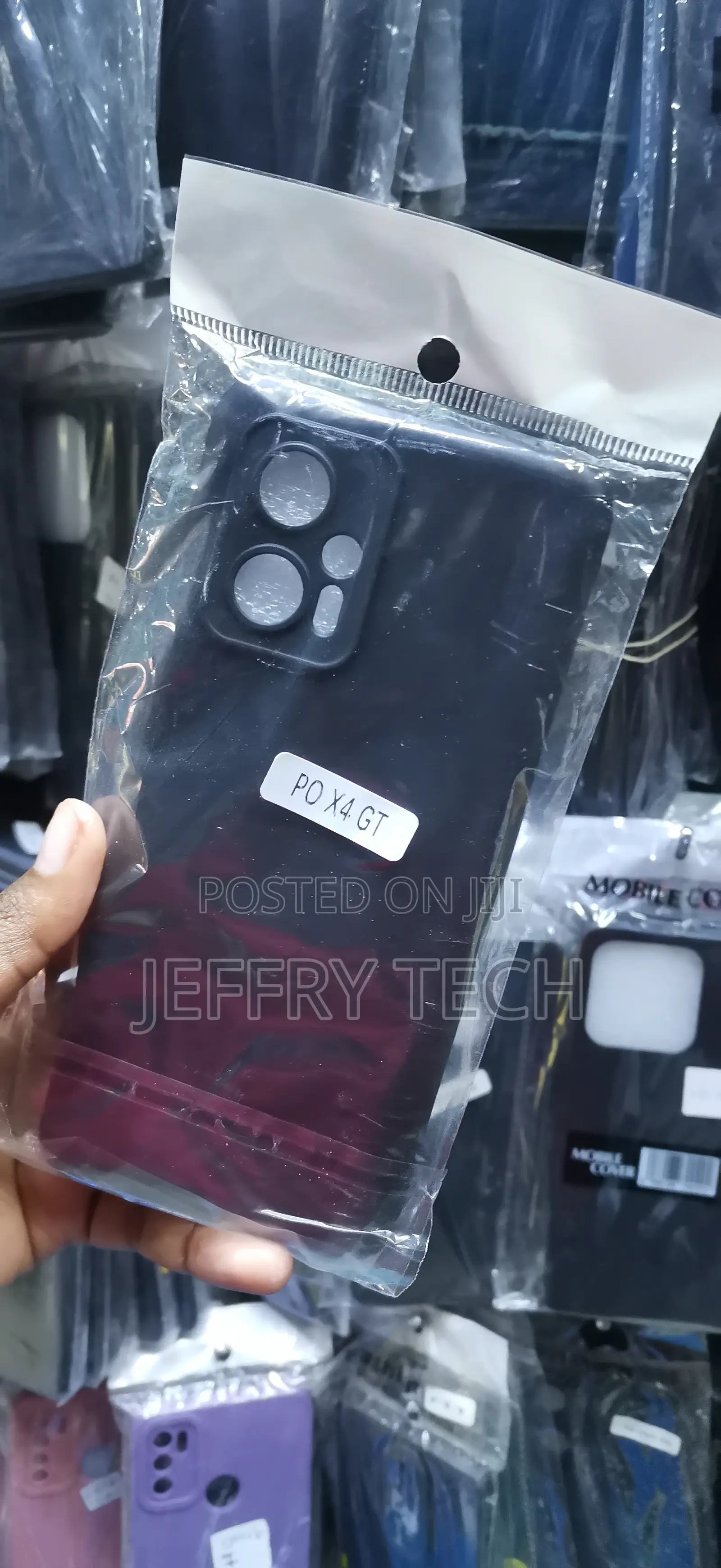 Xiaomi Poco X4 Gt Soft Silicone Black Protective Case
