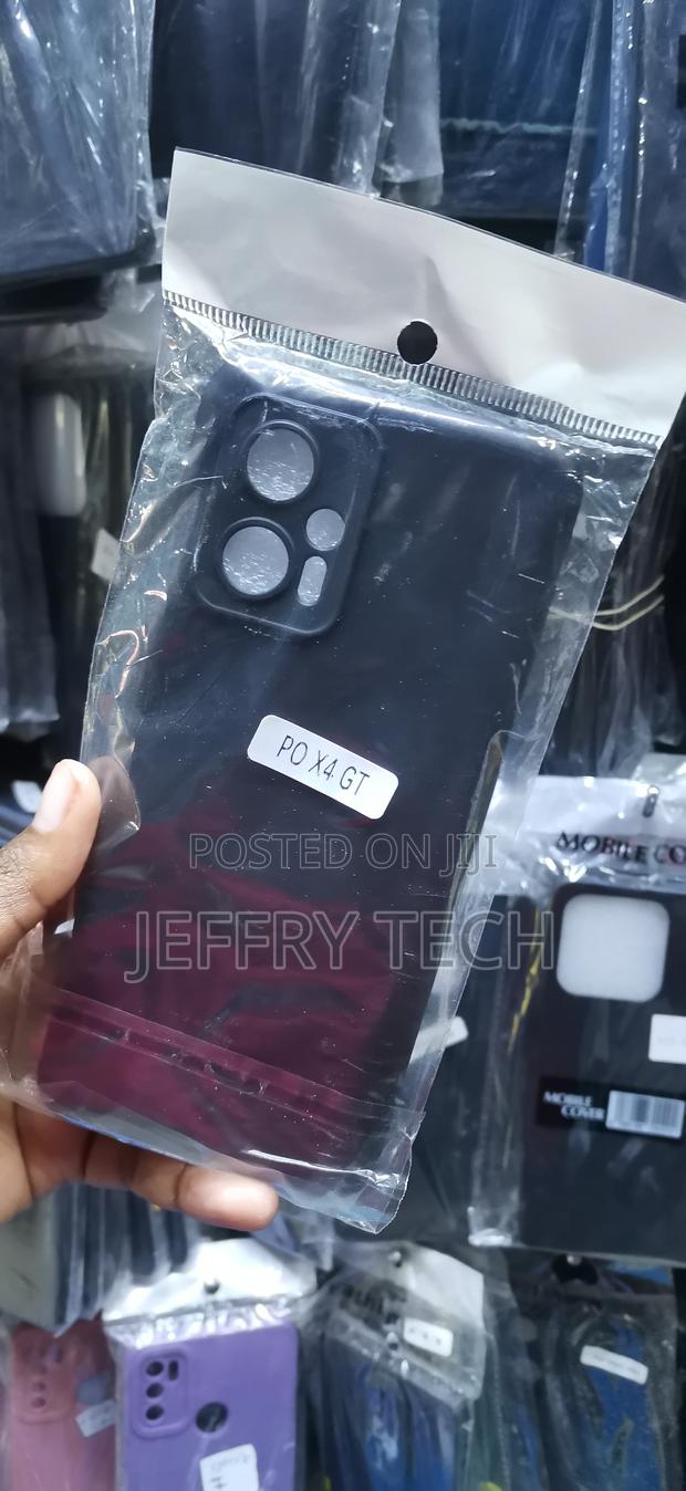 Xiaomi Poco X4 Gt Soft Silicone Black Protective Case - thumbnail 2