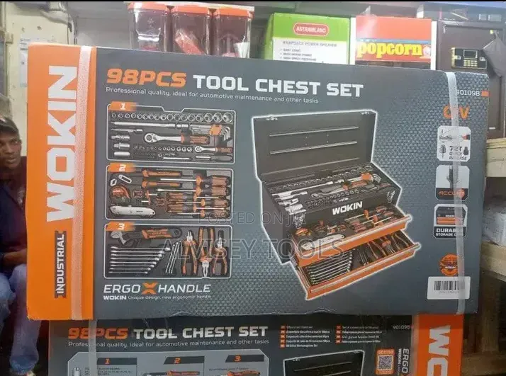 Wookin 98pcs Tool Chest Set